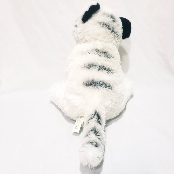 White Tiger Plush Stuffed Animal 10" Destination Nation Aurora 2015 Blue Eyes - Picture 4 of 10